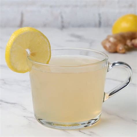 Soothing Lemon Ginger Tea Recipe by Tasty