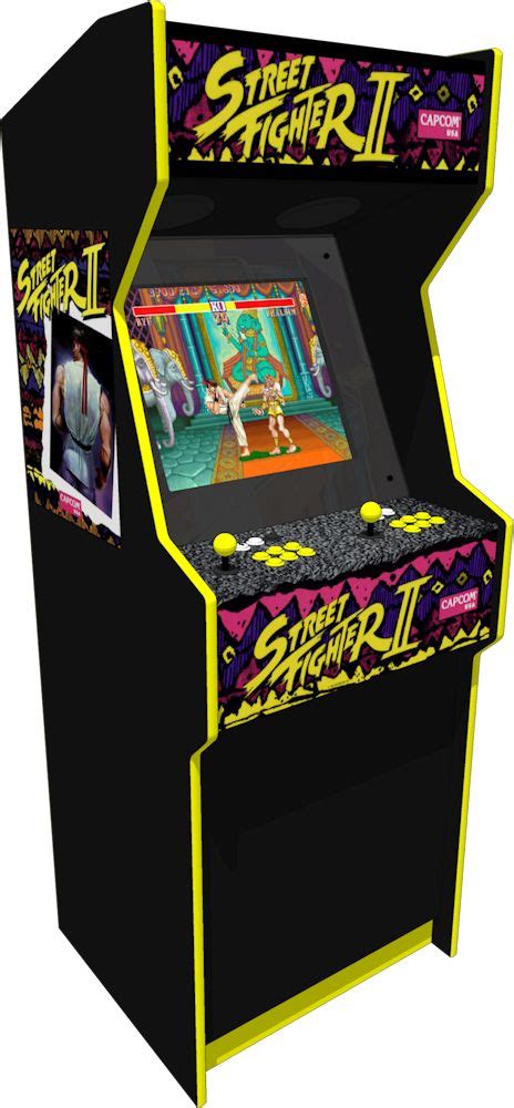 The Street Fighter II Replica Arcade Machine | Arcade games, Arcade game room, Arcade game machines