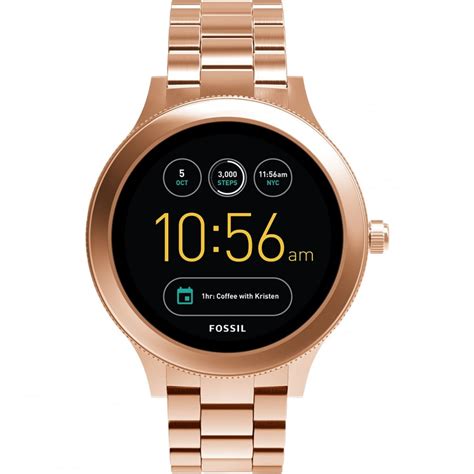 Ladies Gen 3 Q Venture Rose Gold Smartwatch