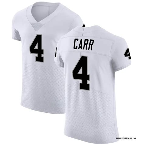 Nike Derek Carr Las Vegas Raiders Men's Elite White Vapor Untouchable ...