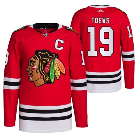 Chicago Blackhawks Jonathan Toews 2023 Stitched Jersey Red/White ...