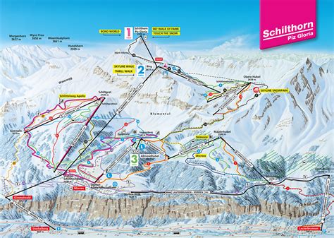 Mürren Ski Resort Guide, Location Map & Mürren ski holiday accommodation