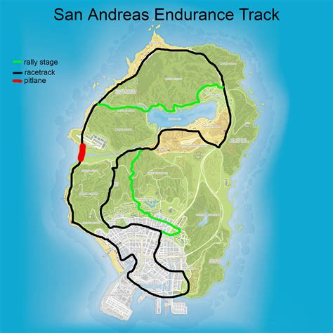 San Andreas endurance track (with rally stage) - GTA5-Mods.com