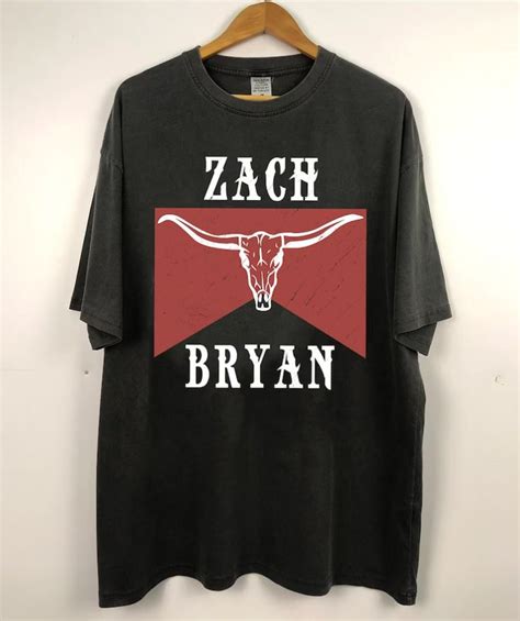 Black Zach Bryan T-Shirt, Zach Bryan Tee Men's Heavyweight T-shirt S ...