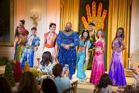 Aladdin Brings First Lady Michelle Obama on a Magic Carpet Ride With ...