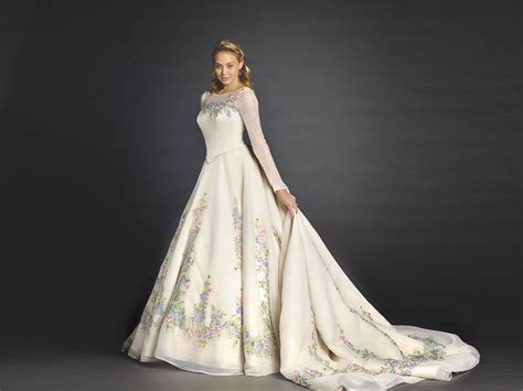 Cinderella Wedding Dress Lily James: Official Disney Cinderella Wedding Dress for Brides | Glamour