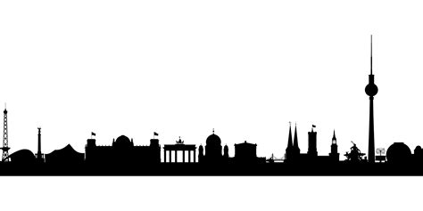 Grafik: Skyline von Berlin