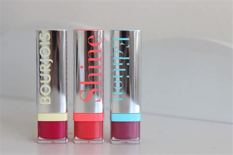 BELLES BOUTIQUE | UK BEAUTY & MUMMY BLOG: Bourjois Shine Edition Lipsticks