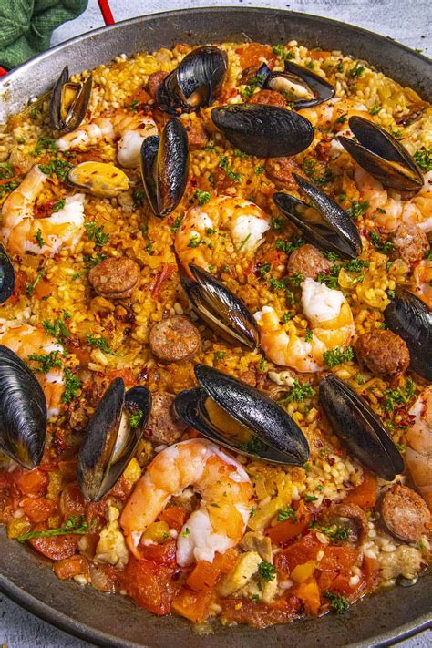 Paella Recipe - Chili Pepper Madness