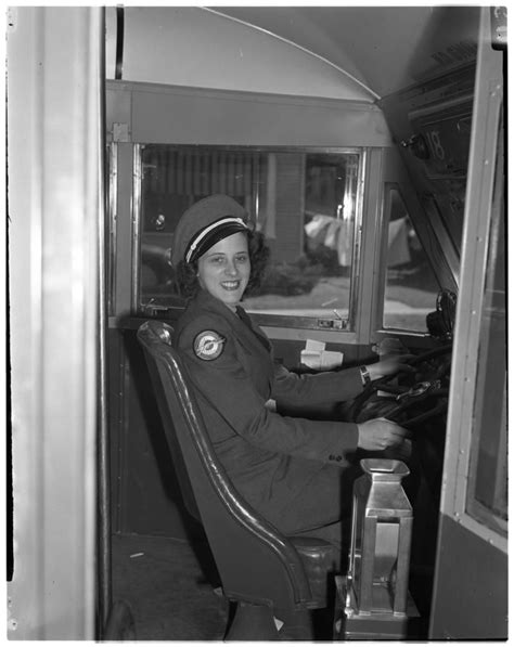 New Women Bus Drivers to Help With Manpower Shortage, September 1943 | Old News | Bus driver ...