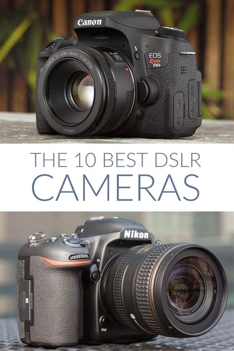 The Best DSLR and Mirrorless Cameras for 2024 | Best dslr, Photography ...