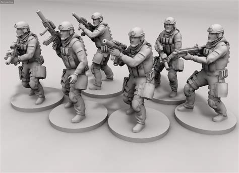 28mm & 32mm modern wargame Delta Force, wargames 28mm modern war-games ...