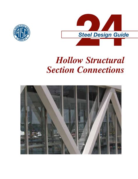 AISC Design Guide 24 Hollow Structural Section Connections - 24 Steel Design Guide Hollow ...