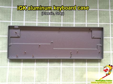 Custom aluminum keyboard case for 60% keyboard GK61XS GK64XS SK61 SK64