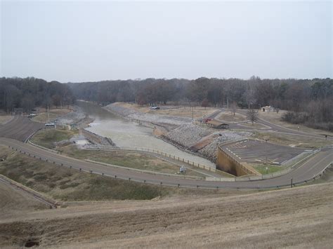 Arkabutla Lake, a Mississippi Army Corps of Engineers located near ...