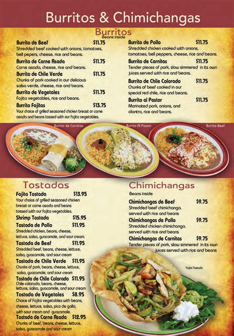 La Cocina menu in Santa Clarita, California, USA