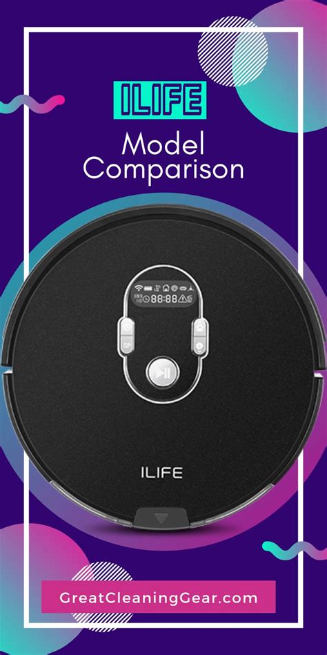 ILIFE Comparison Chart - ILIFE Robot Vacuum Cleaner Review | Vacuum ...