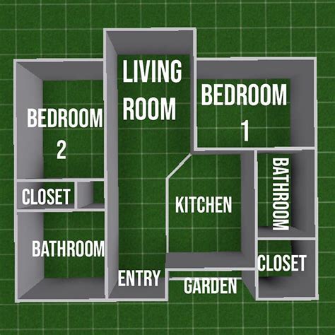 bloxburg floorplans!! here are 5 floorplans i’ve made, ranging from medium sized family home to ...