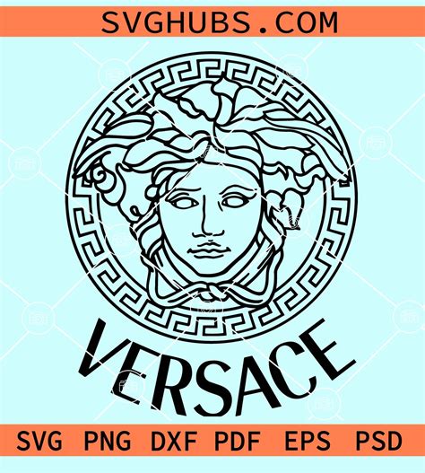 Versace logo svg, Medusa head svg, Circle Greek Key Frame Svg, Greek Mythology Shirts svg