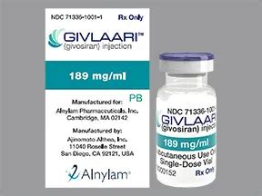 Givlaari Subcutaneous: Uses, Side Effects, Interactions, Pictures, Warnings & Dosing - WebMD