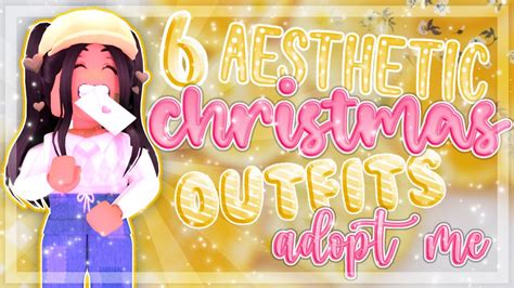 6 Aesthetic Christmas Outfits On Adopt Me 2022 //Adopt Me Christmas ...