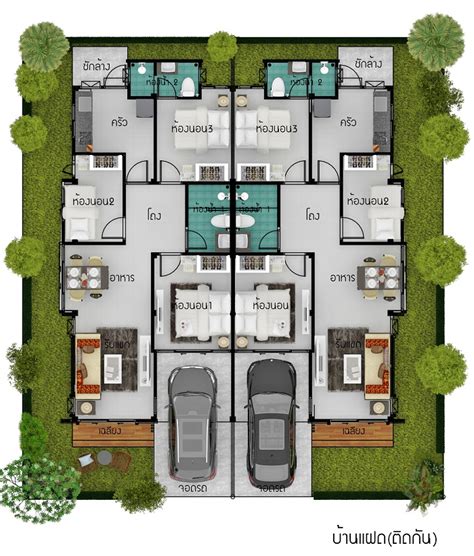 Amazing duplex with three-bedroom house designs | Pinoy ePlans