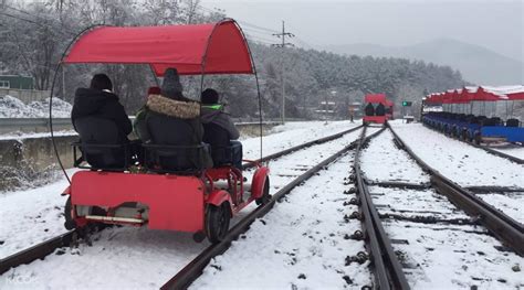 Gangchon Rail Bike Booking