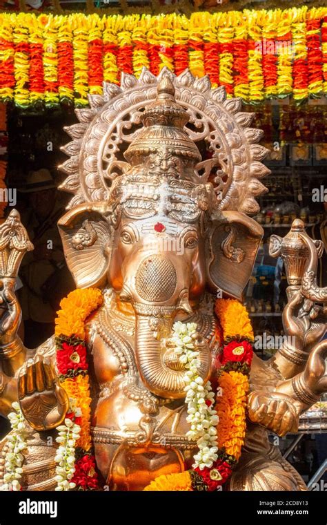 France, Paris, Ganesh Temple of Paris Sri Manicka Vinayakar Alayam, the ...