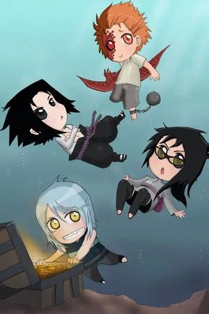 Suigetsu Hozuki, Jugo, Karin and Sasuke - Suigetsu Hozuki!!!! Fan Art ...