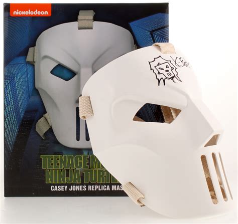 Kevin Eastman Signed TMNT "Casey Jones" Authentic NECA Full-Size Mask ...