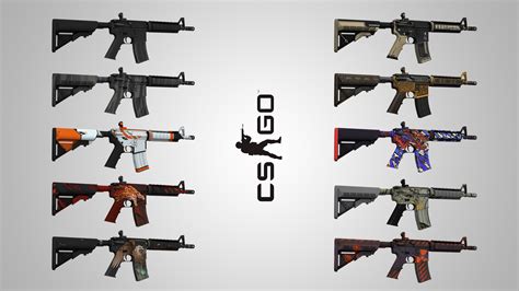 M4A4 from CS:GO [Animated + 9 Textures] - GTA5-Mods.com