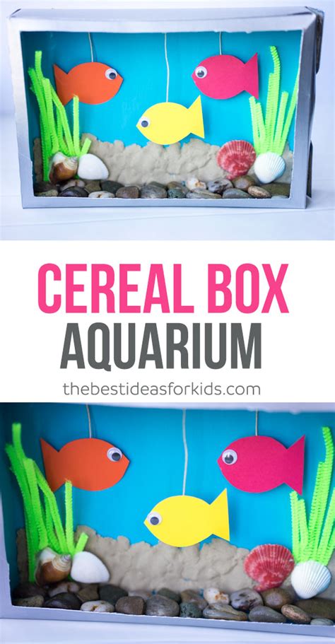 Cereal Box Aquarium - The Best Ideas for Kids