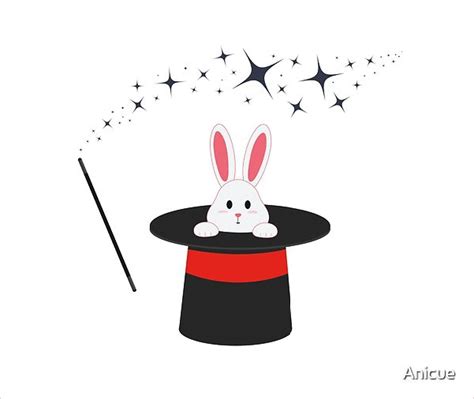 Magic Hat Bunny | Magic hat, Bunny drawing, Magic theme