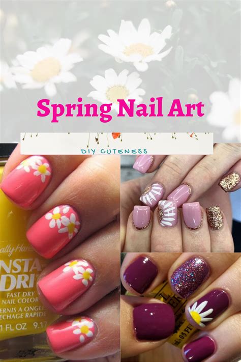 DIY Spring Nail Designs for Short Nails - DIY Cuteness