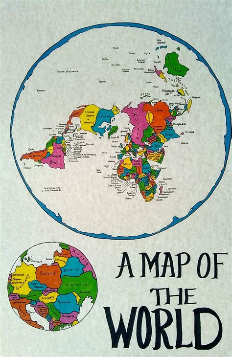 Flat Earth Map! | lupon.gov.ph