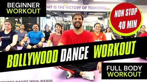 Bollywood Dance Workout | Non Stop 40 Mins Beginners Workout | FITNESS DANCE With RAHUL - YouTube