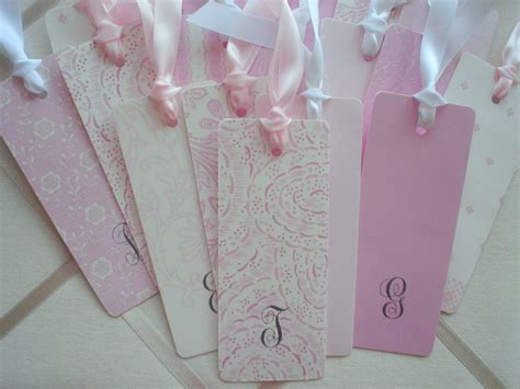 Baby Shower Personalized Bookmarks