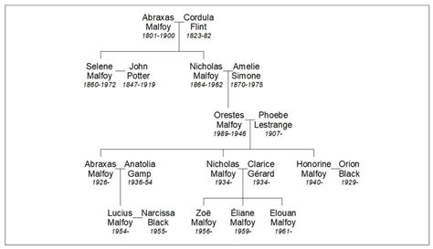 Malfoy family tree by anime-otaku20 on DeviantArt