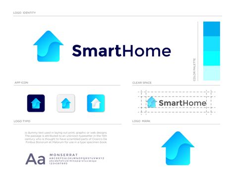 smart home logo design branding by Fahim ⚡ Logo & Branding on Dribbble