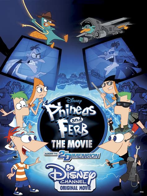 Download Phineas And Ferb The Movie: Across The 2nd Dimension (2011) Dual Audio (Hindi-English ...