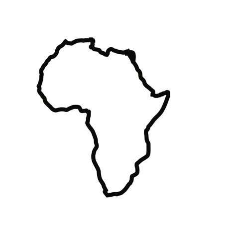 Africa SVG Clip Art, map,africa,nation Transparent PNG - SVG Clipart in 2022 | Africa outline ...