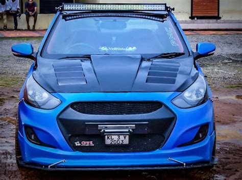 Modified Hyundai Verna With Scissor Doors Feels Straight Out Of NFS