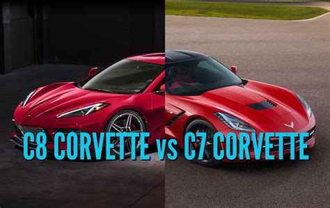 2020 Corvette vs 2014-2019: C8 vs C7 differences compared side by side