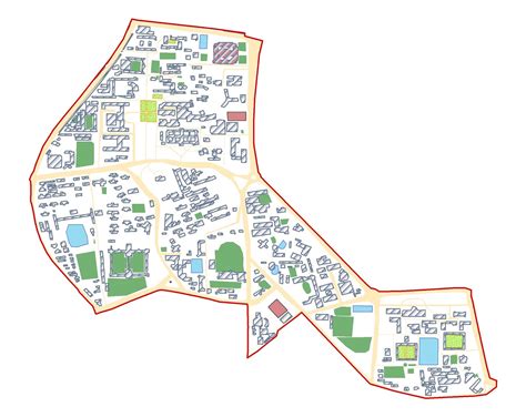 Landuse Map of Dhaka University Campus - Geo Analyst