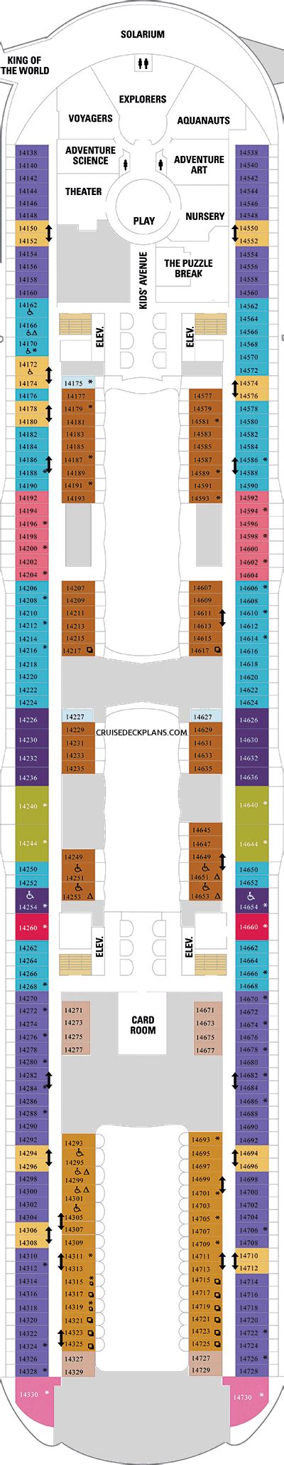 Harmony Of The Seas Deck Plans