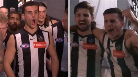 AFL finals 2022: Collingwood Magpies celebrating, Nick Daicos pre-game and post-game joy ...