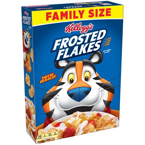 Kellogg's Breakfast Cereal, Frosted Flakes, Original, 26.8 Oz - Walmart.com