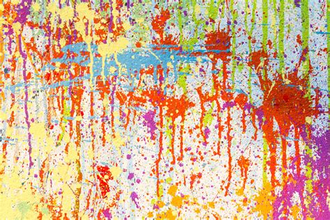 Paint Splashes On Wall Free Stock Photo - Public Domain Pictures