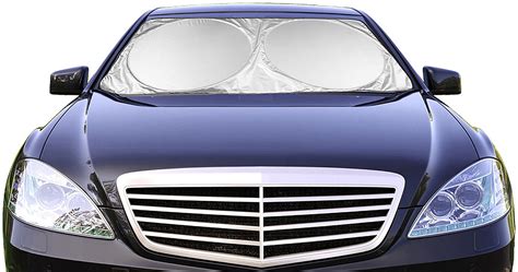 Car Windshield Sunshade (59" x 31.5") UV Protector Shields Auto & Keeps ...