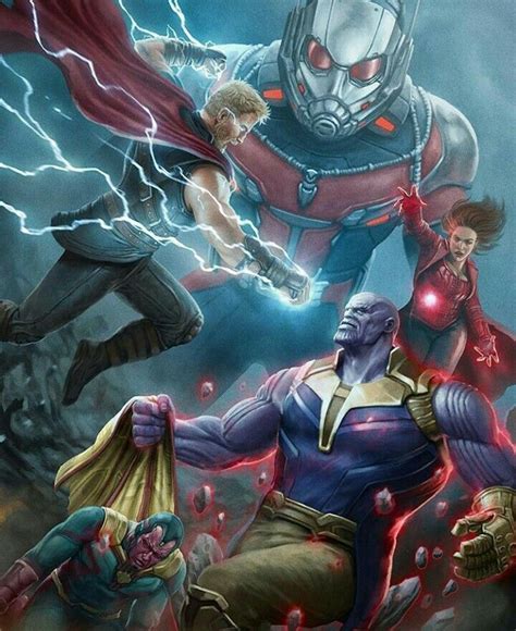 🔥 Download Check Out This Amazing Fan Art Of Thor Vs Thanos By by ...